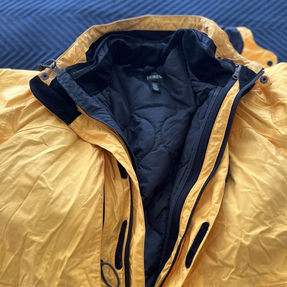 J Crew men’s snow jacket